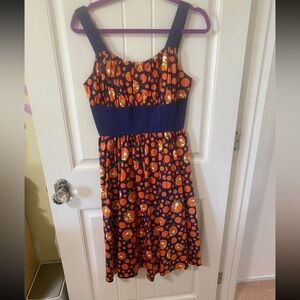 DISNEY ORANGE BIRD DRESS NWT SIZE S